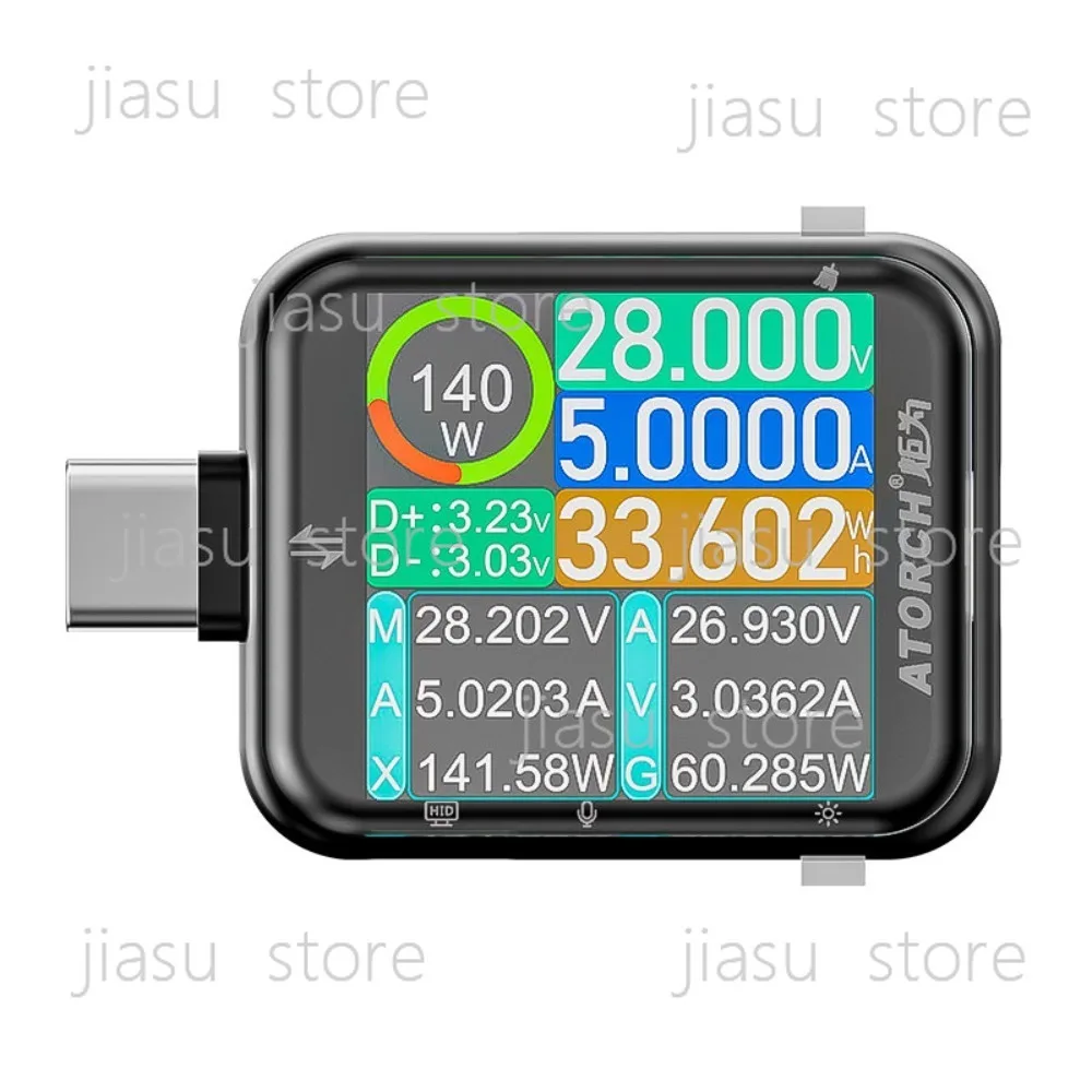 T3 Touchscreen USB Tester, High Precision Type-C PD3.2 Voltage Current Meter, Charging Power Detector
T3 Touchscreen USB Tester, High Precision Type-C PD3.2 Voltage Current Meter, Charging Power Detector