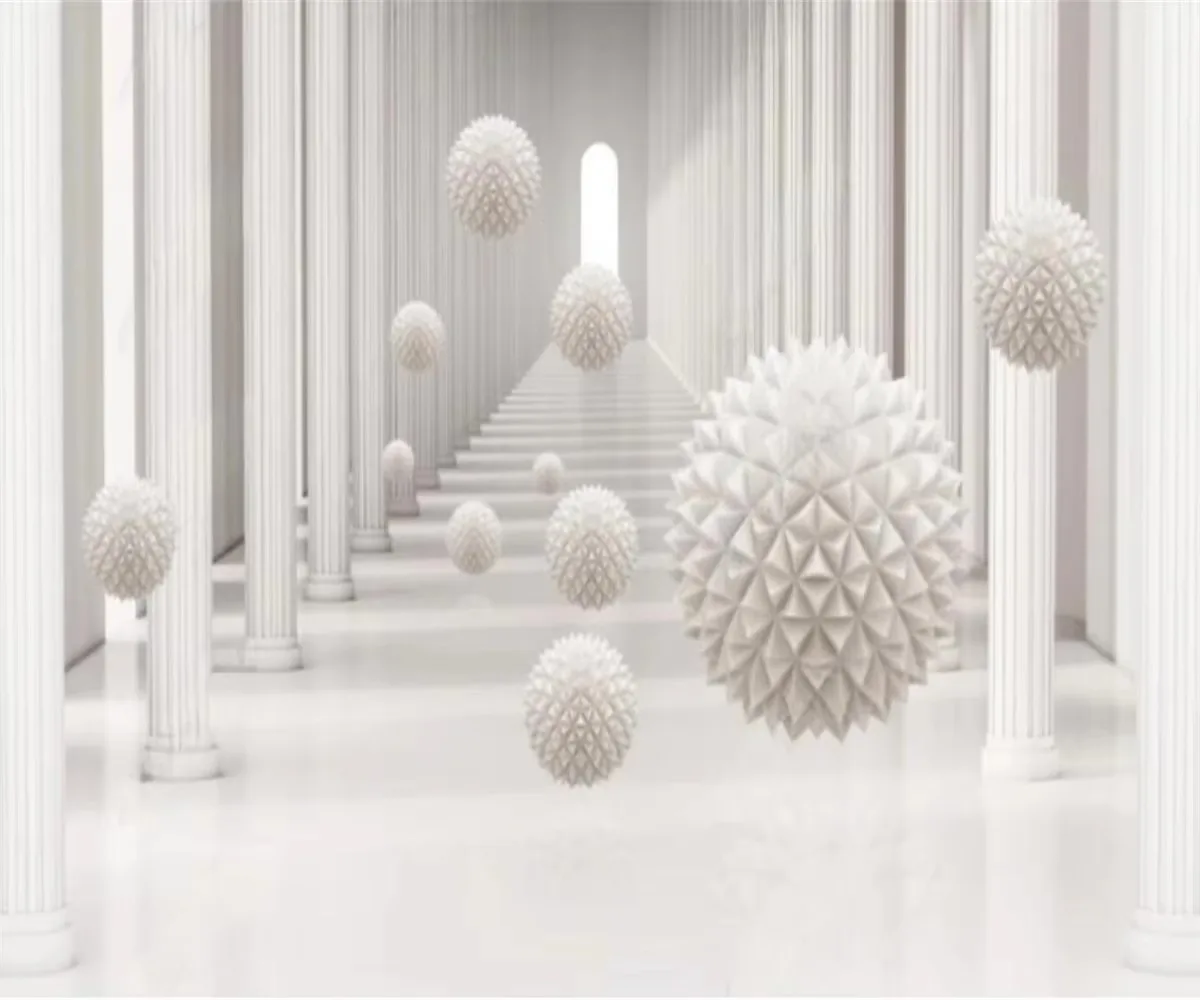 Customized mural wallpaper abstract three-dimensional space sphere hotel sofa background wall art wallpaper Papel de parede
Customized mural wallpaper abstract three-dimensional space sphere hotel sofa background wall art wallpaper Papel de parede