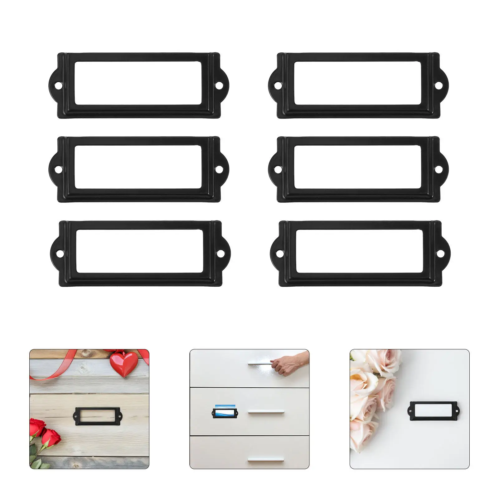20Pcs Metal Label Holders Iron Name Card Frames Style for Office File Drawer Cabinet Card Tag Holders Metal Label Holder
20Pcs Metal Label Holders Iron Name Card Frames Style for Office File Drawer Cabinet Card Tag Holders Metal Label Holder