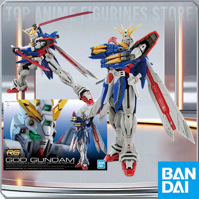 BANDAI Genuine Gundam Model RG 1/144 GOD GUNDAM Action Anime Figures Assembly Collectible Model Toy Ornaments Gift
BANDAI Genuine Gundam Model RG 1/144 GOD GUNDAM Action Anime Figures Assembly Collectible Model Toy Ornaments Gift