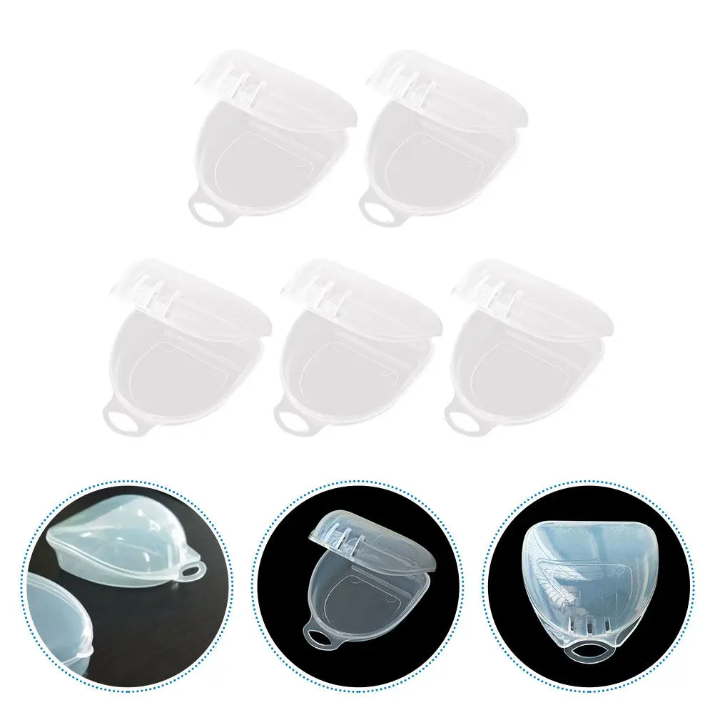 5Pcs Boxing Mouthguard Storage Box Scratch Resistant Compact Denture Holder Easy Carry Tooth Storage Case Travel Household
5Pcs Boxing Mouthguard Storage Box Scratch Resistant Compact Denture Holder Easy Carry Tooth Storage Case Travel Household