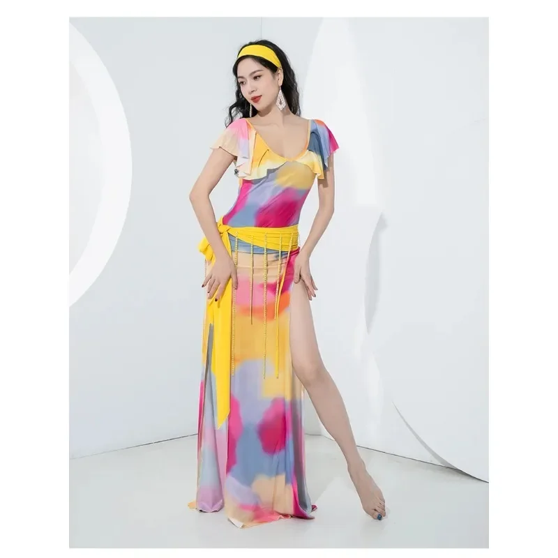 Shaabi Baladi Belly Dance Costume Set Outfit Folk Performance Ethnic Print Robe & Practice Outfit for Women Oriental Dance Suit
Shaabi Baladi Belly Dance Costume Set Outfit Folk Performance Ethnic Print Robe & Practice Outfit for Women Oriental Dance Suit