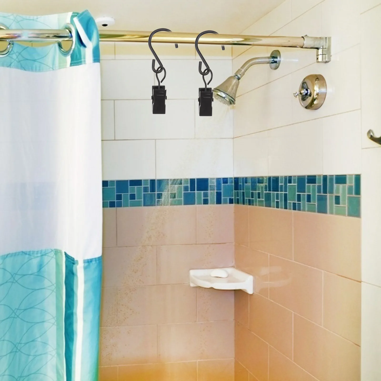 50Pcs Sturdy Curtain Hook Clamps Premium Material Long Lasting Use Simple Structure Fixator Accessory Curtain Hook Clip
50Pcs Sturdy Curtain Hook Clamps Premium Material Long Lasting Use Simple Structure Fixator Accessory Curtain Hook Clip