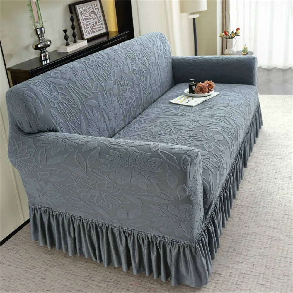 Comfortable Pure Cotton Sofa Cover Sofa Cover Furniture Protector Protective Cover Jacquard Skirt Master Crafted Luxury Gift
Comfortable Pure Cotton Sofa Cover Sofa Cover Furniture Protector Protective Cover Jacquard Skirt Master Crafted Luxury Gift