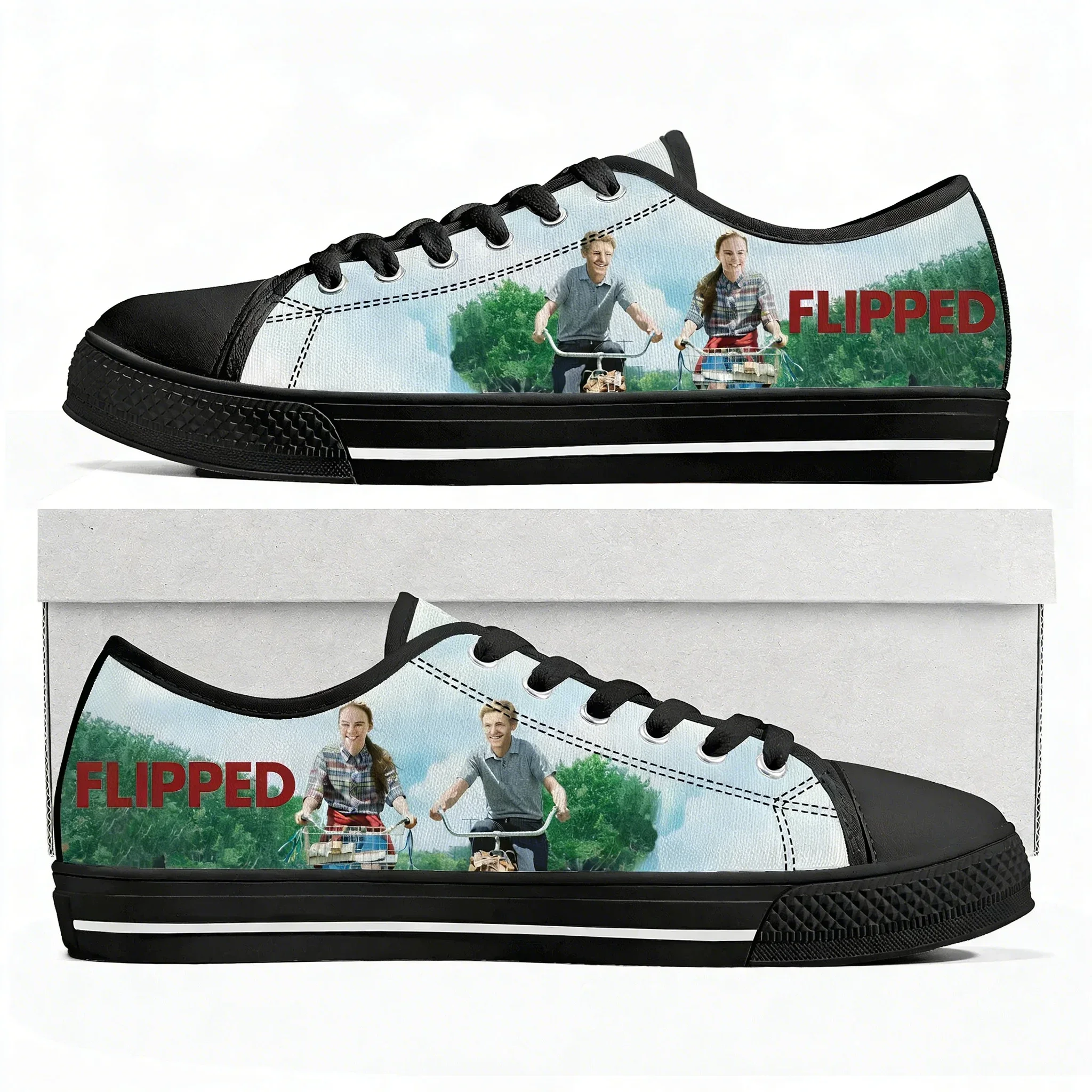 Flipped Movie Low Top Sneakers Mens Womens Teenager Canvas High Quality Sneaker Casual Custom Made Shoes Customize DIY Shoe
Flipped Movie Low Top Sneakers Mens Womens Teenager Canvas High Quality Sneaker Casual Custom Made Shoes Customize DIY Shoe