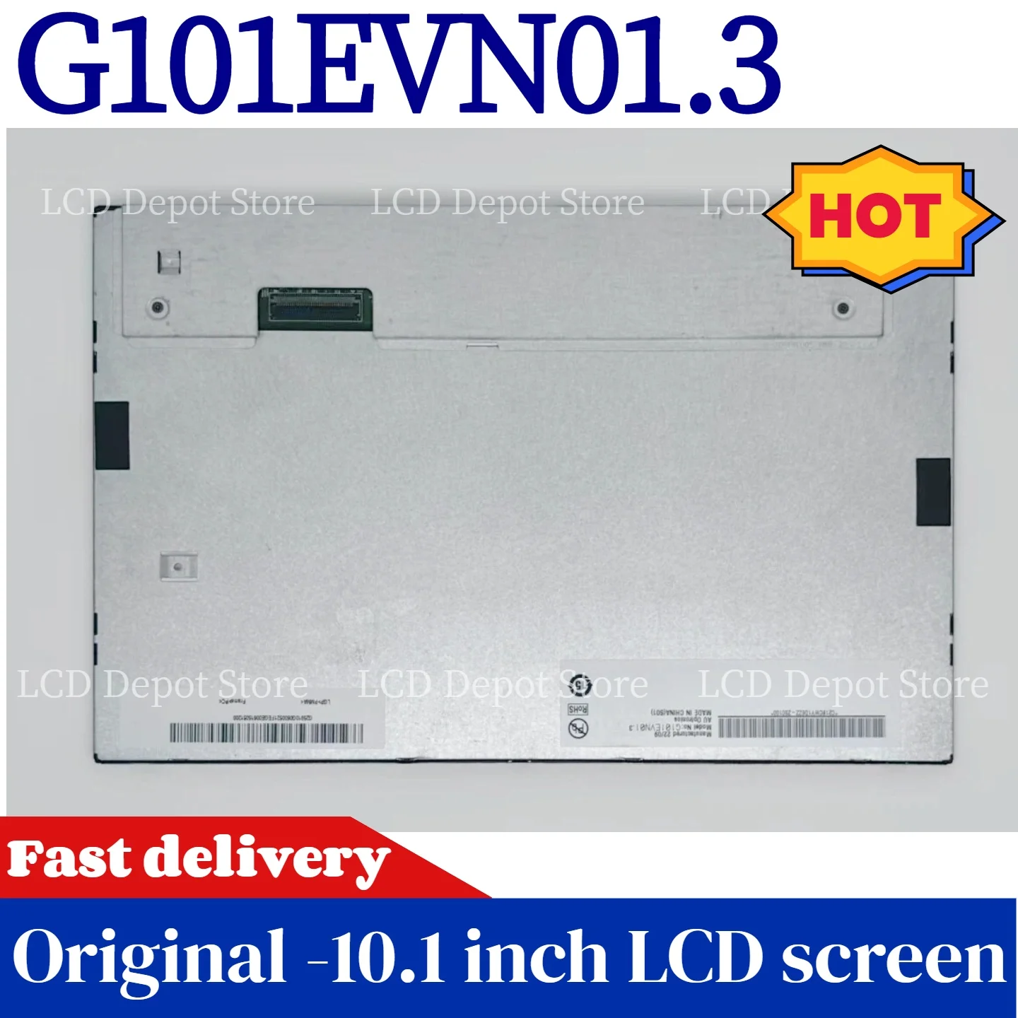 Brand New Original 10.1inch G101Evn01.3 Industrial Lcd Display Panel for Use in Industrial Control, Medical, Automotive, and Self-Service Terminal Equipment
Brand New Original 10.1inch G101Evn01.3 Industrial Lcd Display Panel for Use in Industrial Control, Medical, Automotive, and Self-Service Terminal Equipment