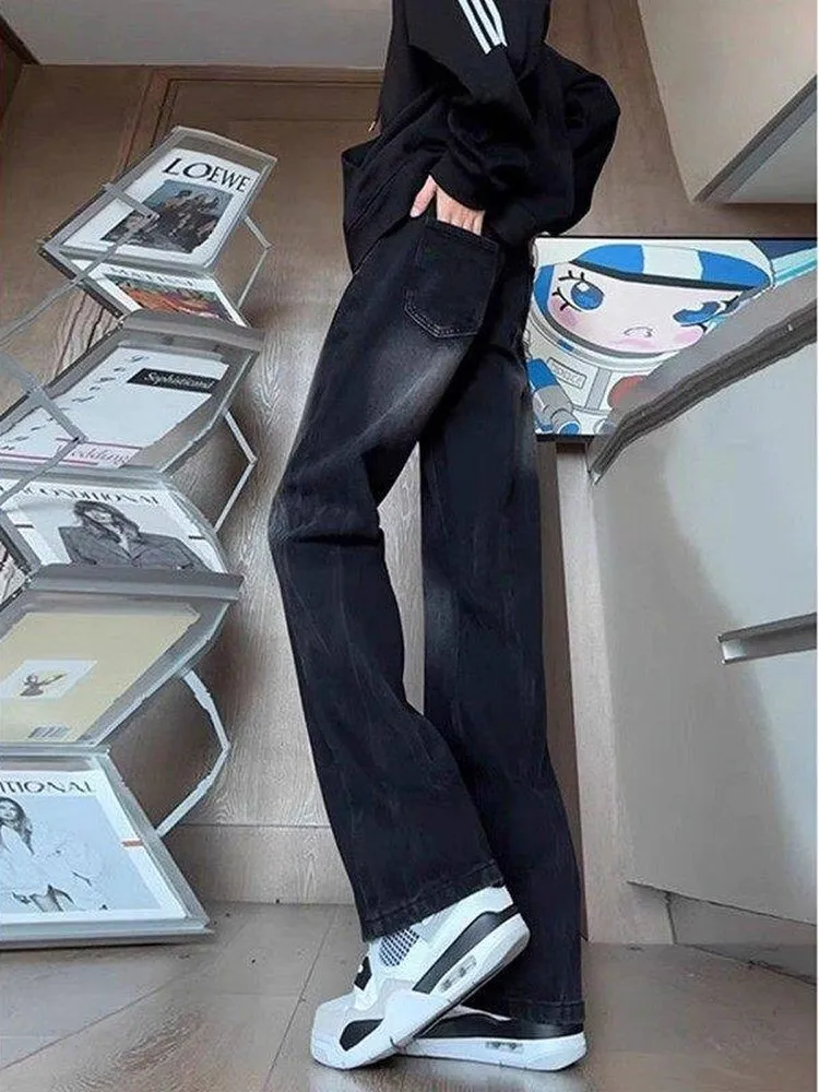 2026 New Style Men's High Waist Bell Bottom Jeans American Street Style Slimming Trendy Straight Leg Knife Jeans
2026 New Style Men's High Waist Bell Bottom Jeans American Street Style Slimming Trendy Straight Leg Knife Jeans