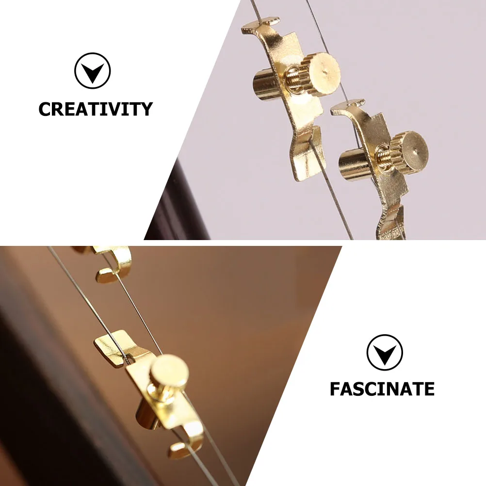 6pcs Stainless Steel Erhu String Tuners Smooth Edges Professional Fine Tuning Tools Easy String Changing Accessories Durable
6pcs Stainless Steel Erhu String Tuners Smooth Edges Professional Fine Tuning Tools Easy String Changing Accessories Durable