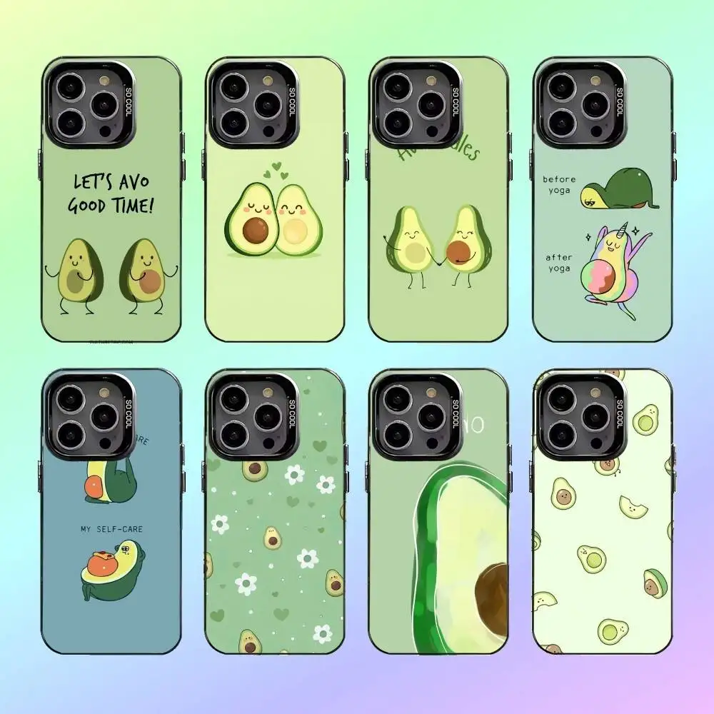Avocado Yoga Phone Case For iPhone17,16,15,14,13,12,11 Plus,Pro Max Colorful Silver Back Phone Case
Avocado Yoga Phone Case For iPhone17,16,15,14,13,12,11 Plus,Pro Max Colorful Silver Back Phone Case