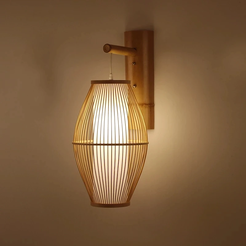 Japanese Wall lamp for Living room Bedroom Tea Shop wooden wall lights Bamboo Wicker Rattan Lantern Lampshade oriental wall lamp
Japanese Wall lamp for Living room Bedroom Tea Shop wooden wall lights Bamboo Wicker Rattan Lantern Lampshade oriental wall lamp