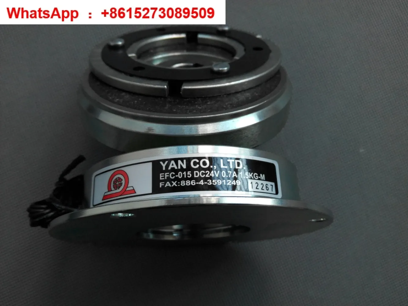 EFC-006 EFC-015 EFC-025 EFC-050 Dry Veneer Electromagnetic Clutch
EFC-006 EFC-015 EFC-025 EFC-050 Dry Veneer Electromagnetic Clutch