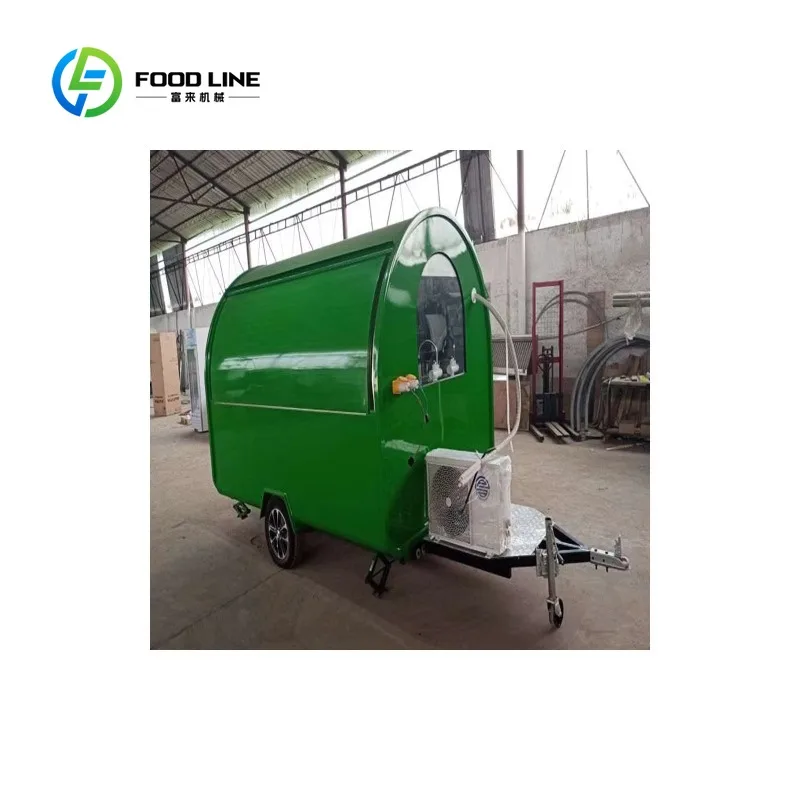 Towable Food Trailer Street Food Mobile Kitchen Vending Cart for Sale-Hotdog Burger Coffee Bar Waffle
Towable Food Trailer Street Food Mobile Kitchen Vending Cart for Sale-Hotdog Burger Coffee Bar Waffle