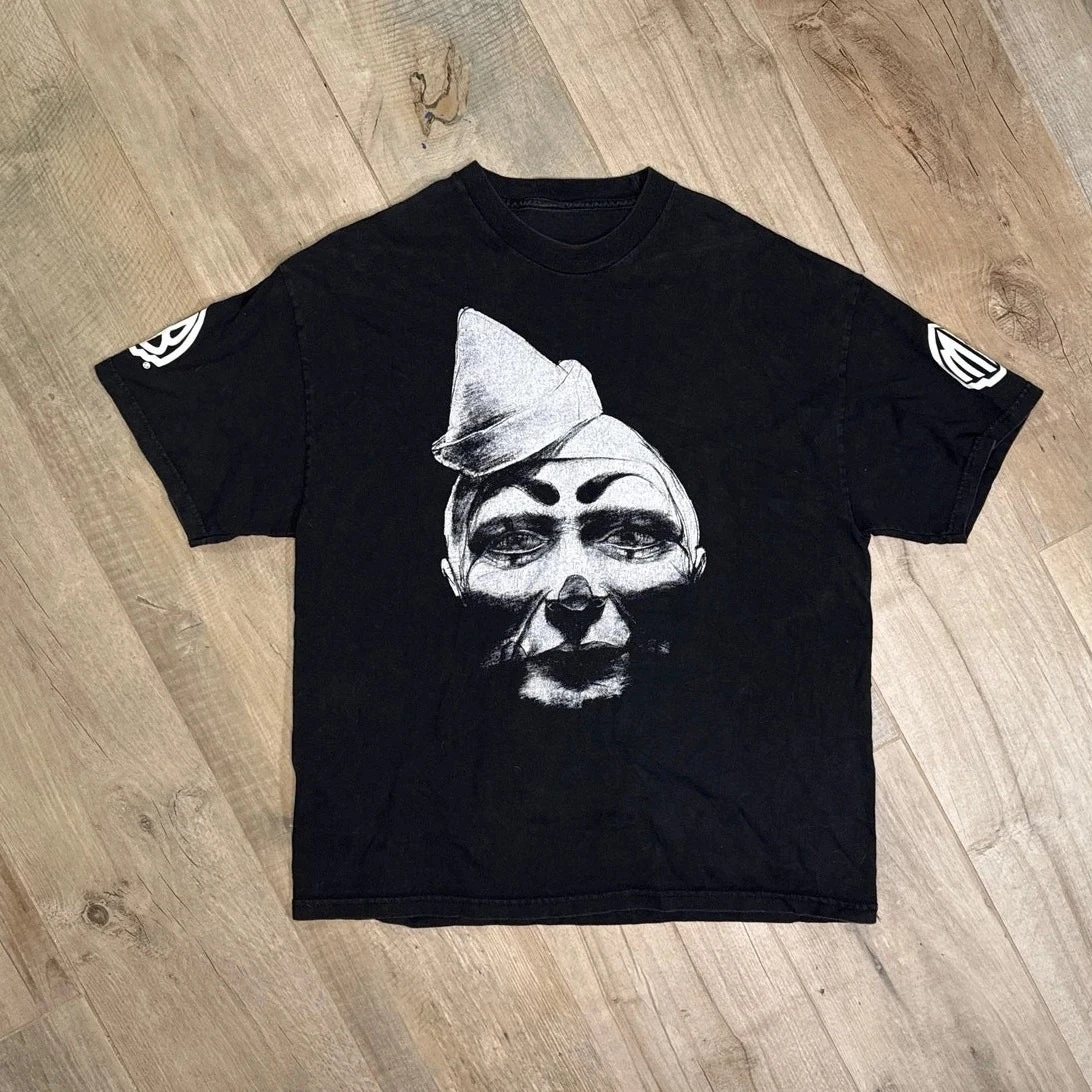 Винтажная футболка Mr. Bungle 1990 Clown Mike Patton Faith No More, мужская футболка American Band Singer, мужская уличная футболка с короткими рукавами для женщин
Винтажная футболка Mr. Bungle 1990 Clown Mike Patton Faith No More, мужская футболка American Band Singer, мужская уличная футболка с короткими рукавами для женщин