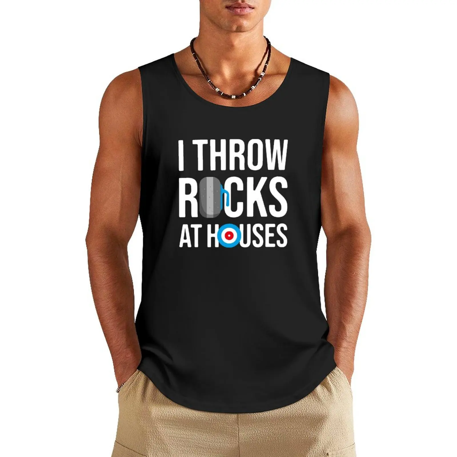 I Throw Rocks At Houses, Funny Curling Player Tank Top Man clothes for gym t-shirts for Men's gym
I Throw Rocks At Houses, Funny Curling Player Tank Top Man clothes for gym t-shirts for Men's gym