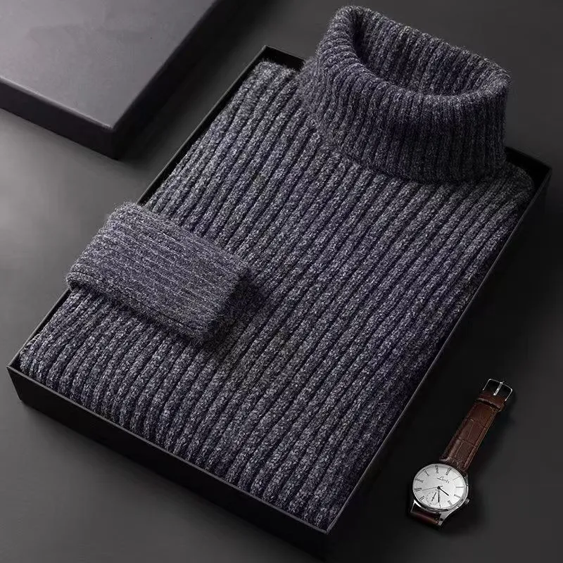 2025 Men's High-Neck Sweaters For Autumn And Winter Stylishly Fitted Thick And Warm As a Base Layer Shirt
2025 Men's High-Neck Sweaters For Autumn And Winter Stylishly Fitted Thick And Warm As a Base Layer Shirt