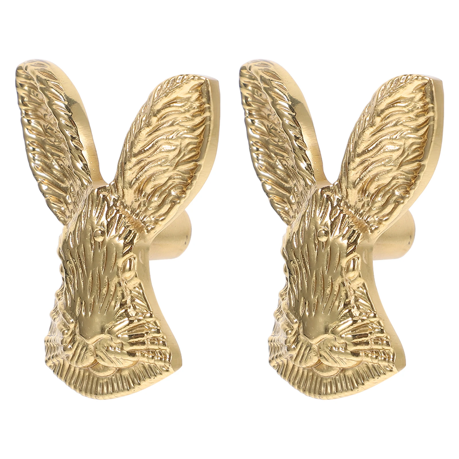 Rabbit Head Holds Hands Dresser Cartoon Drawer Knob Unique Golden Bookcase Pull Handle
Rabbit Head Holds Hands Dresser Cartoon Drawer Knob Unique Golden Bookcase Pull Handle