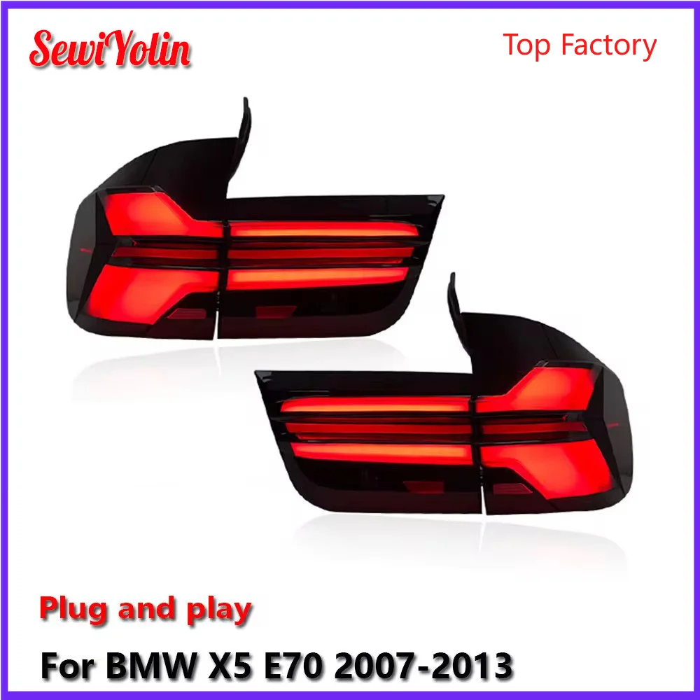 Автомобильные аксессуары Светодиодные задние фонари для BMW X5 E70 2007-2013 DRL Противотуманные задние фонари для прицепа Поворотный сигнал Voiture Plug And Play
Автомобильные аксессуары Светодиодные задние фонари для BMW X5 E70 2007-2013 DRL Противотуманные задние фонари для прицепа Поворотный сигнал Voiture Plug And Play
