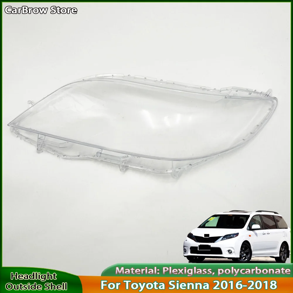Для Toyota Sienna 2016 2017 2018, абажур передней фары, маска, прозрачная крышка, линза, замена оригинального абажура
Для Toyota Sienna 2016 2017 2018, абажур передней фары, маска, прозрачная крышка, линза, замена оригинального абажура