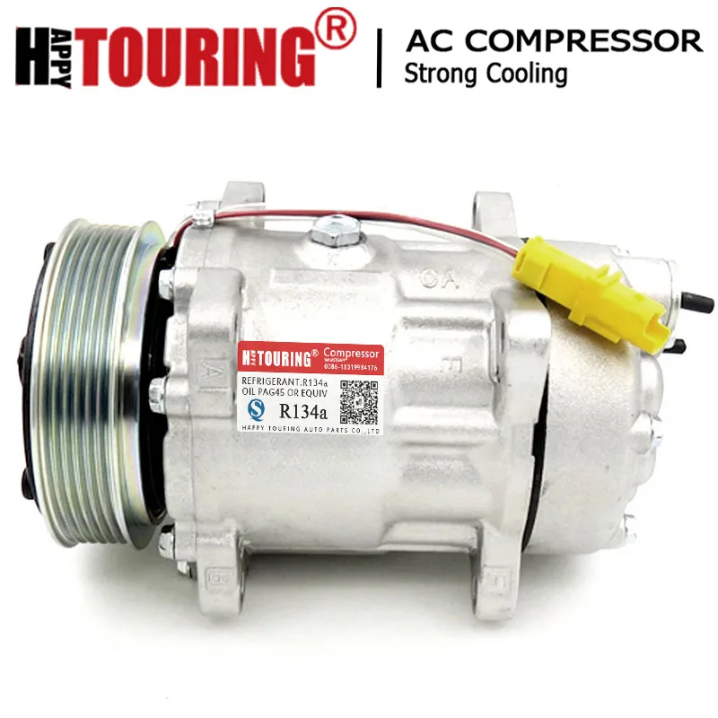 SD7V16 A/C AC Compressor for Peugeot 807 406 307 206 Citroen C5 Fiat Ulysse 9800859180 9674100180 9646416780 6453LR 648767
SD7V16 A/C AC Compressor for Peugeot 807 406 307 206 Citroen C5 Fiat Ulysse 9800859180 9674100180 9646416780 6453LR 648767
