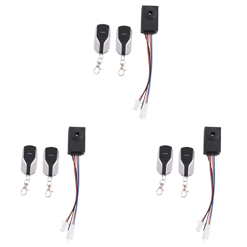 2025 New-3X Ebike Alarm System 36V 48V 60V 72V With Two Switch For Electric Bicycle/Scooter Ebike/Brushless Controller
2025 New-3X Ebike Alarm System 36V 48V 60V 72V With Two Switch For Electric Bicycle/Scooter Ebike/Brushless Controller