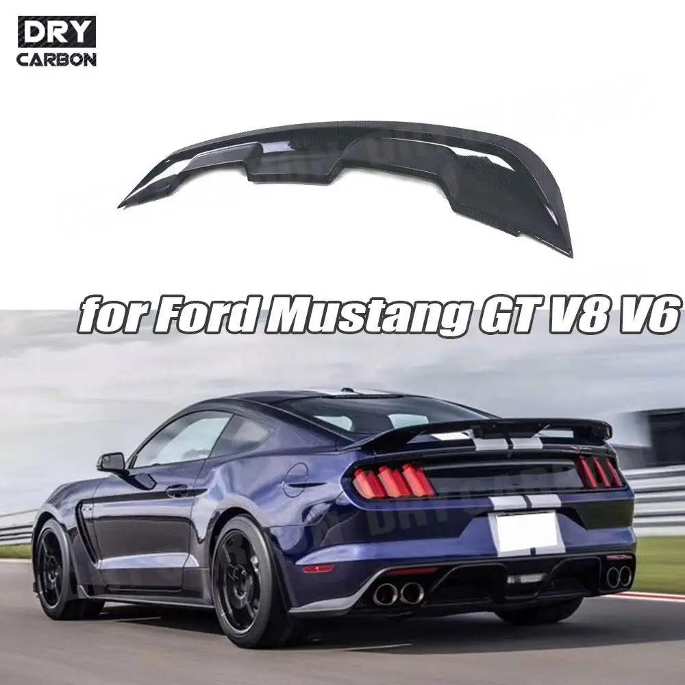 Carbon Fiber Rear Spoiler Boot Racing Wings For Ford Mustang GT V8 V6 GT500 Coupe 2015 -2021 Car FRP Trunk Spoiler Accessories
Carbon Fiber Rear Spoiler Boot Racing Wings For Ford Mustang GT V8 V6 GT500 Coupe 2015 -2021 Car FRP Trunk Spoiler Accessories