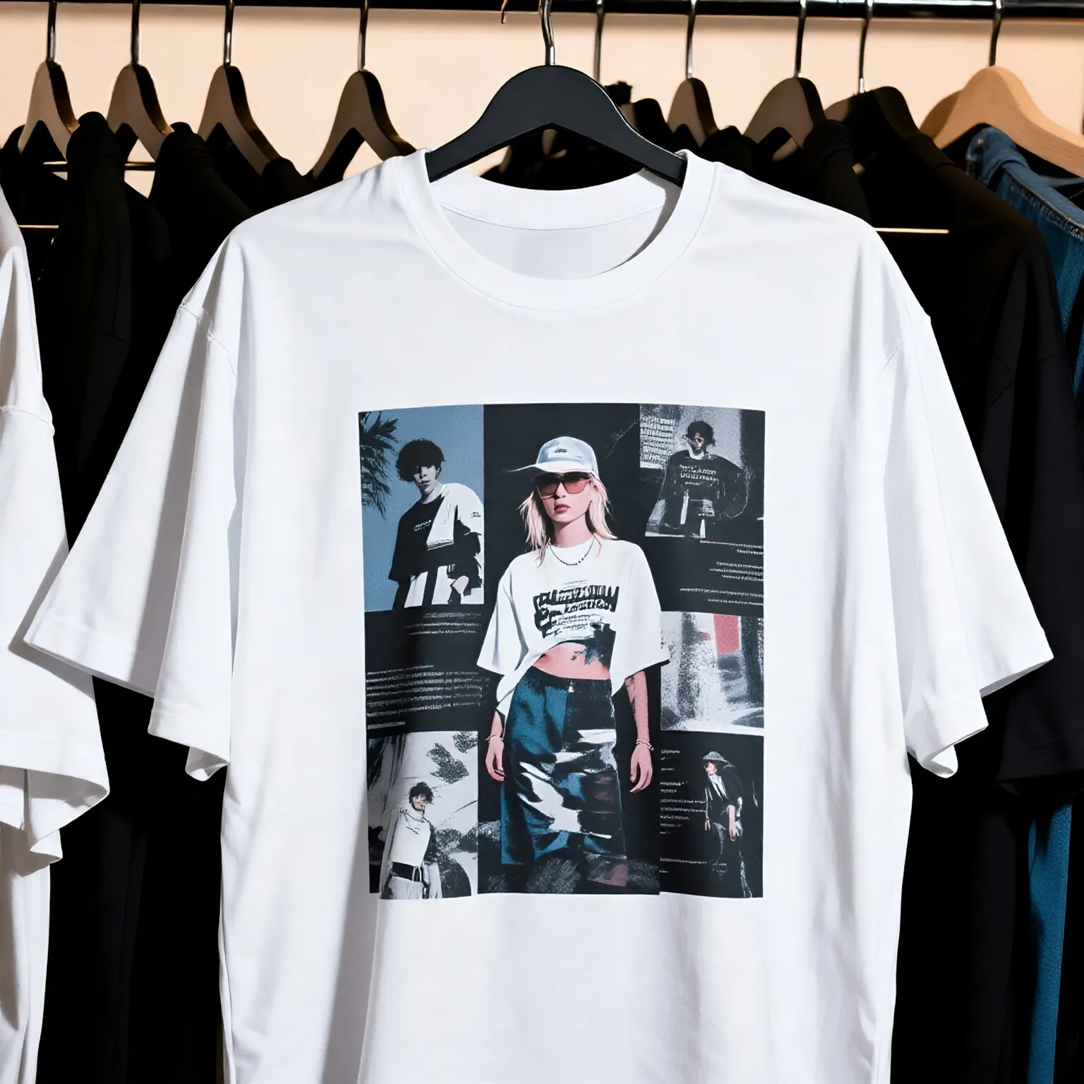 High-quality Pure Cotton American Printed Short-sleeved T-shirt Men's Summer New Loose Trendy Youth Casual T-shirt Top
High-quality Pure Cotton American Printed Short-sleeved T-shirt Men's Summer New Loose Trendy Youth Casual T-shirt Top