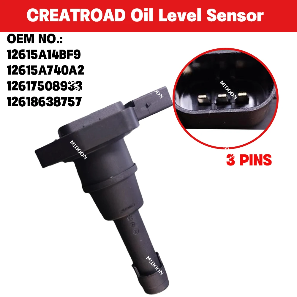 12615A740A2 Oil Level Sensor Probe Fit for BMW 116d 216i F40 F45 F46 E46 G32 B38 B48 12617508933 12618638757 12615A14BF9
12615A740A2 Oil Level Sensor Probe Fit for BMW 116d 216i F40 F45 F46 E46 G32 B38 B48 12617508933 12618638757 12615A14BF9