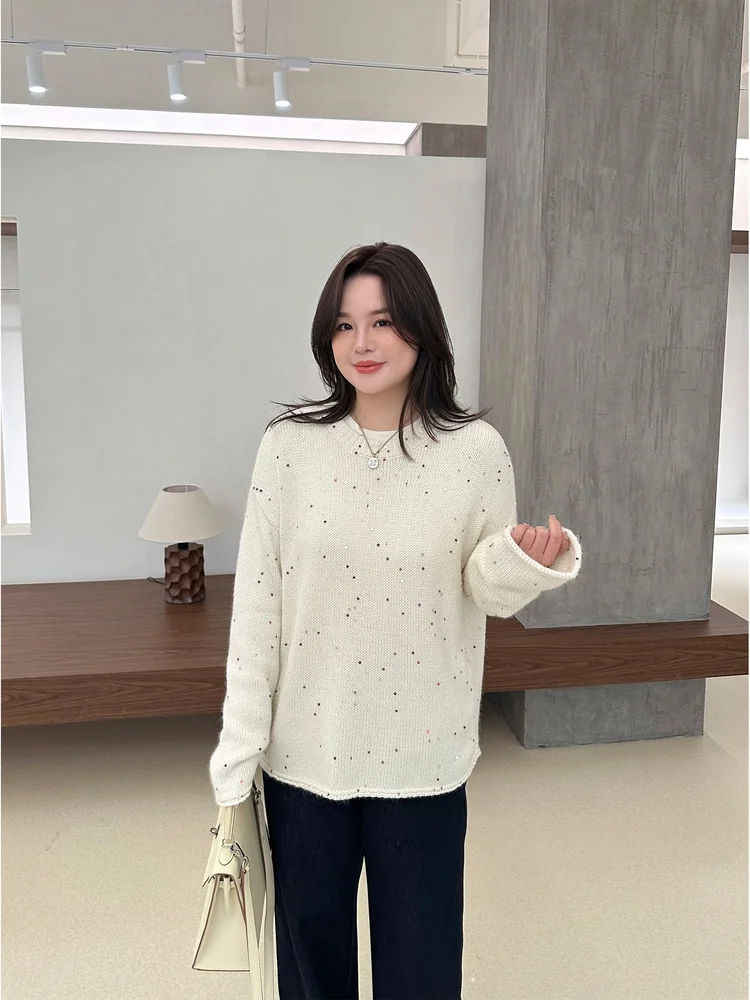 Женский свитер JoJo Private Collection BC Raccoon Laser Beads, большой размер, из смесовой шерсти, для похудения, романтический, с эффектом «звездное небо»
Женский свитер JoJo Private Collection BC Raccoon Laser Beads, большой размер, из смесовой шерсти, для похудения, романтический, с эффектом «звездное небо»