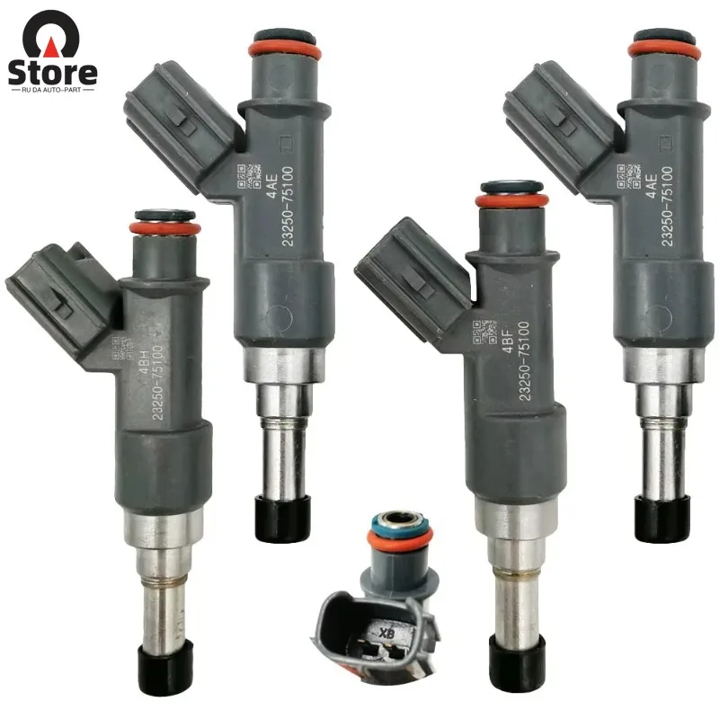 4 шт. 23250-75100 23209-75100 23209-09045 Топливные форсунки для Toyota 4Runner Tacoma 2.7L Prado TRJ120 Hilux Engine 23209-79155
4 шт. 23250-75100 23209-75100 23209-09045 Топливные форсунки для Toyota 4Runner Tacoma 2.7L Prado TRJ120 Hilux Engine 23209-79155