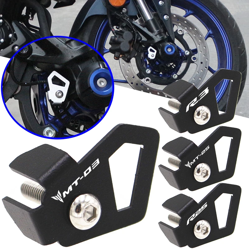 Motorcycle Rear Sensor Guard Protection For YAMAHA MT03 MT25 MT-03 MT-25 YZF R3 R25 Accessories YZF-R3 Rear ABS Sensor Guard
Motorcycle Rear Sensor Guard Protection For YAMAHA MT03 MT25 MT-03 MT-25 YZF R3 R25 Accessories YZF-R3 Rear ABS Sensor Guard