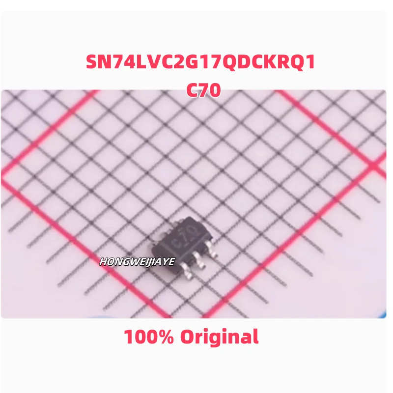 10PCS 100% New SN74LVC2G17QDCKRQ1 C70 SN74LVC1G97QDCKRQ1 CSJ SN74LVC1G98QDCKRQ1 CWO SOT-363 Brand New Original Chips ic
10PCS 100% New SN74LVC2G17QDCKRQ1 C70 SN74LVC1G97QDCKRQ1 CSJ SN74LVC1G98QDCKRQ1 CWO SOT-363 Brand New Original Chips ic