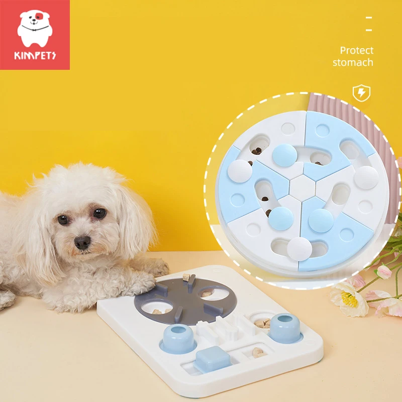 Kimpets Dog Puzzle Toys Slow Feeder Interactive Food Dispenser Cat Slowly Eating NonSlip Bowl Increase Puppy IQ Pet Training Toy
Kimpets Dog Puzzle Toys Slow Feeder Interactive Food Dispenser Cat Slowly Eating NonSlip Bowl Increase Puppy IQ Pet Training Toy