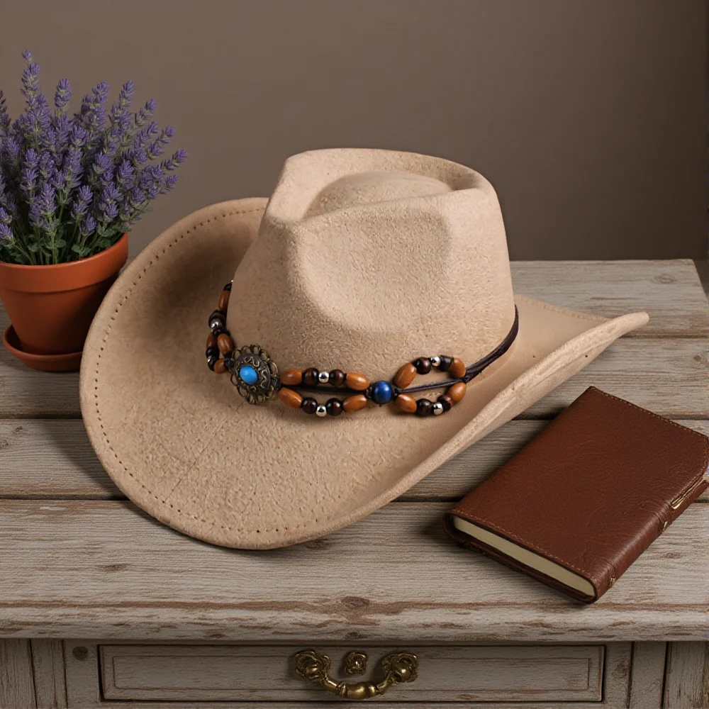 Мужская джазовая шляпа, винтажная ковбойская шляпа с широкими полями в стиле вестерн, женская удобная шляпа в стиле пастушки, праздники, косплей, тематические вечеринки
Мужская джазовая шляпа, винтажная ковбойская шляпа с широкими полями в стиле вестерн, женская удобная шляпа в стиле пастушки, праздники, косплей, тематические вечеринки