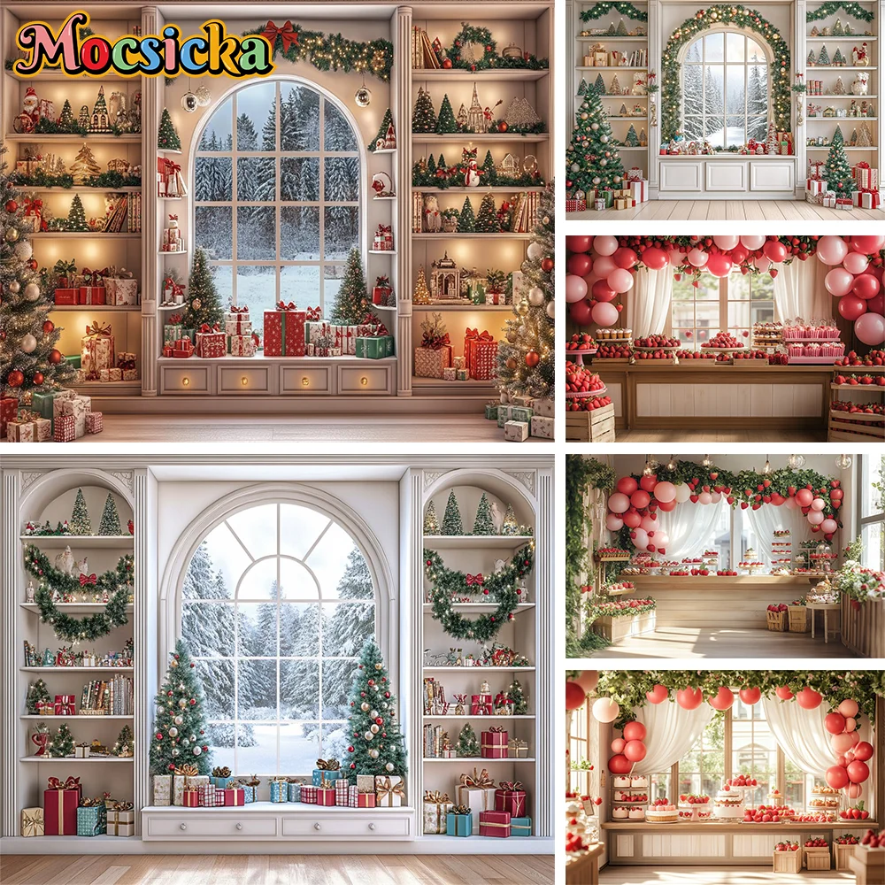 Christmas Photography Backdrop Xmas Tree Gift Toy Window Wood Door Kids Portrait Family Party Photo Background Decor Photostudio
Christmas Photography Backdrop Xmas Tree Gift Toy Window Wood Door Kids Portrait Family Party Photo Background Decor Photostudio