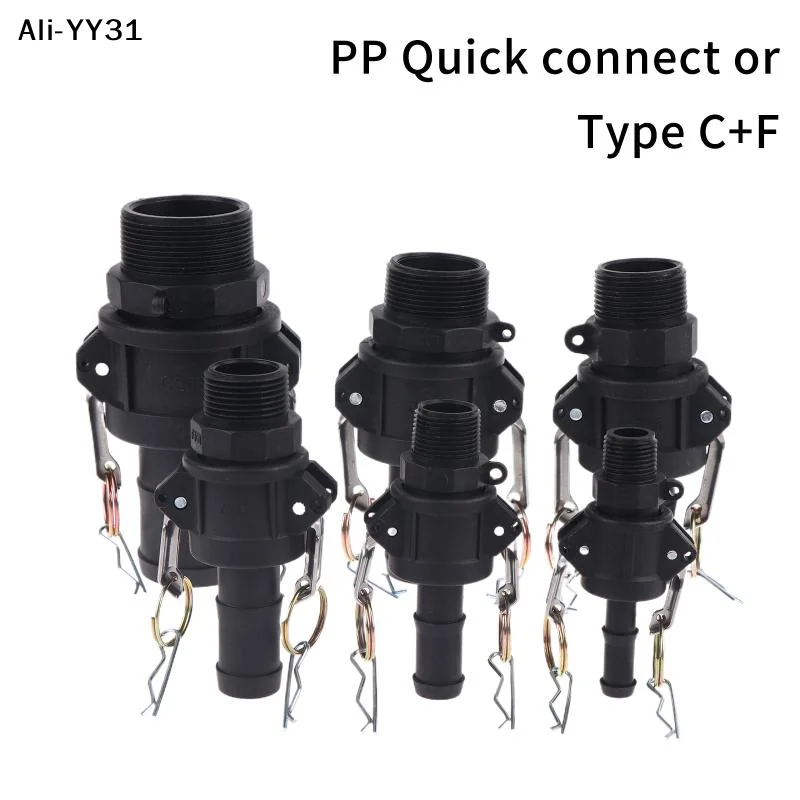 【A31】PP Quick Joint Type C+F Chemical Plastic Acid And Alkali Resistance Flexible Buckle Wire Hose Quick Connection Head C300
【A31】PP Quick Joint Type C+F Chemical Plastic Acid And Alkali Resistance Flexible Buckle Wire Hose Quick Connection Head C300