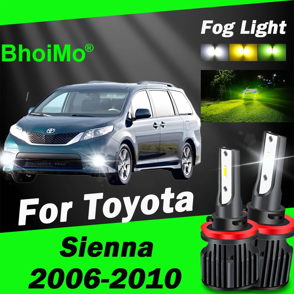 BhoiMo For Toyota Sienna 2006 - 2010 Front Fog Light Bulb 2007 2008 2009 Led Lamps
BhoiMo For Toyota Sienna 2006 - 2010 Front Fog Light Bulb 2007 2008 2009 Led Lamps
