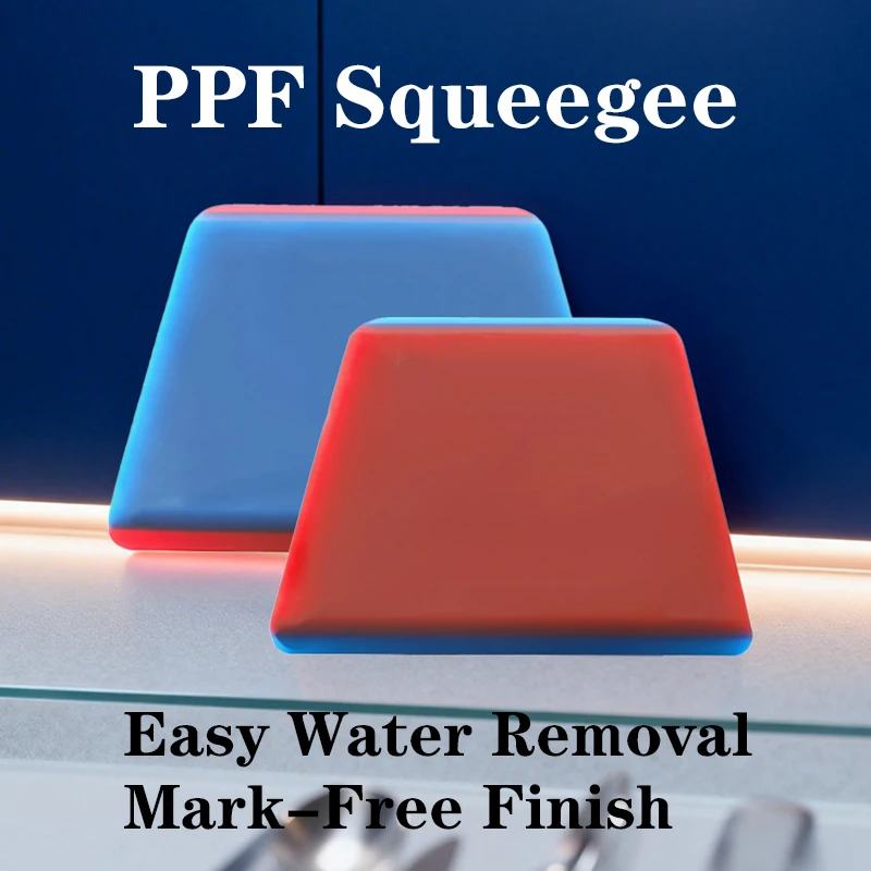 Invisible car wrap squeegee, double-edged squeegee, special squeegee tool for car tinting, water scraping tool for clear film
Invisible car wrap squeegee, double-edged squeegee, special squeegee tool for car tinting, water scraping tool for clear film