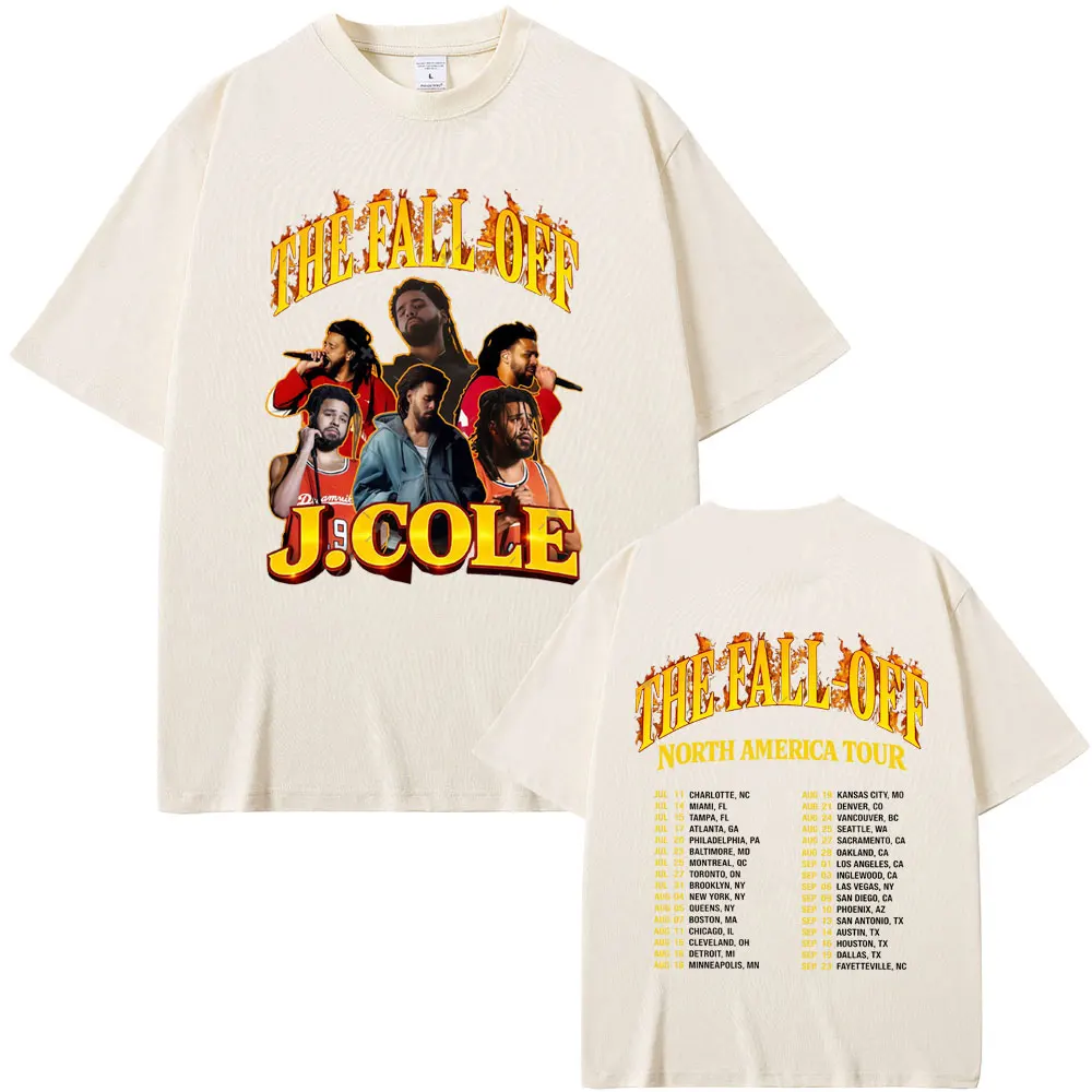 Rapper J Cole The Fall Off Print World Tour 2026 T Shirts Men Women Hip Hop Fashion Short Sleeve Tees Male Oversized Streetwear
Rapper J Cole The Fall Off Print World Tour 2026 T Shirts Men Women Hip Hop Fashion Short Sleeve Tees Male Oversized Streetwear