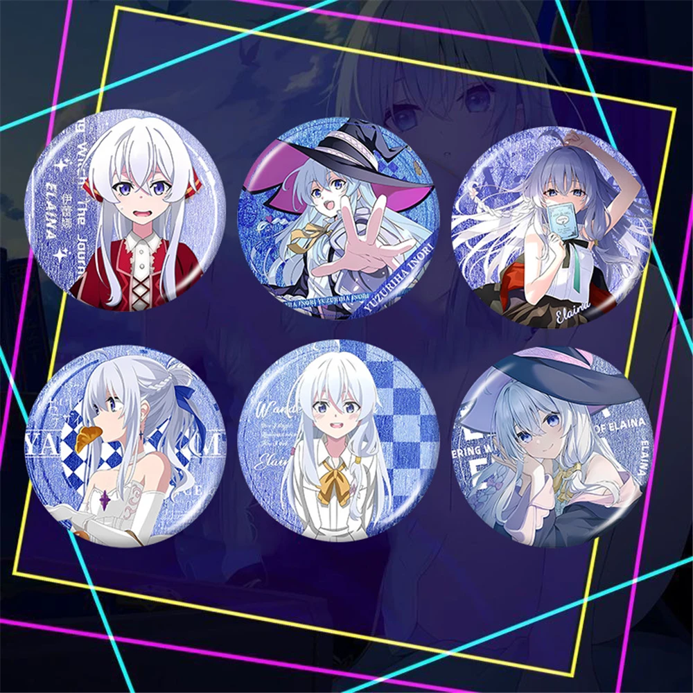 58 мм аниме «Блуждающая ведьма: Путешествие Элейны», значок для косплея, булавка, жесть SPTE, брошь, реквизит, рождественский подарок
58 мм аниме «Блуждающая ведьма: Путешествие Элейны», значок для косплея, булавка, жесть SPTE, брошь, реквизит, рождественский подарок