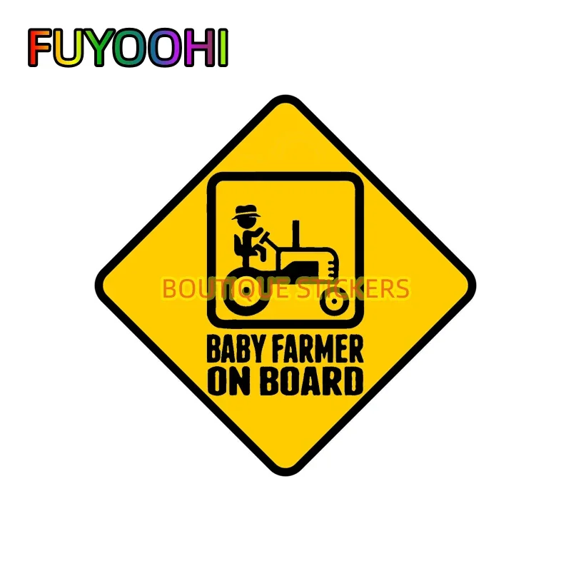 FUYOOHI Stickers Caution Baby Farmer on Board Car Sticker Decal for Window Rear Other Vehicle Car Decorative
FUYOOHI Stickers Caution Baby Farmer on Board Car Sticker Decal for Window Rear Other Vehicle Car Decorative
