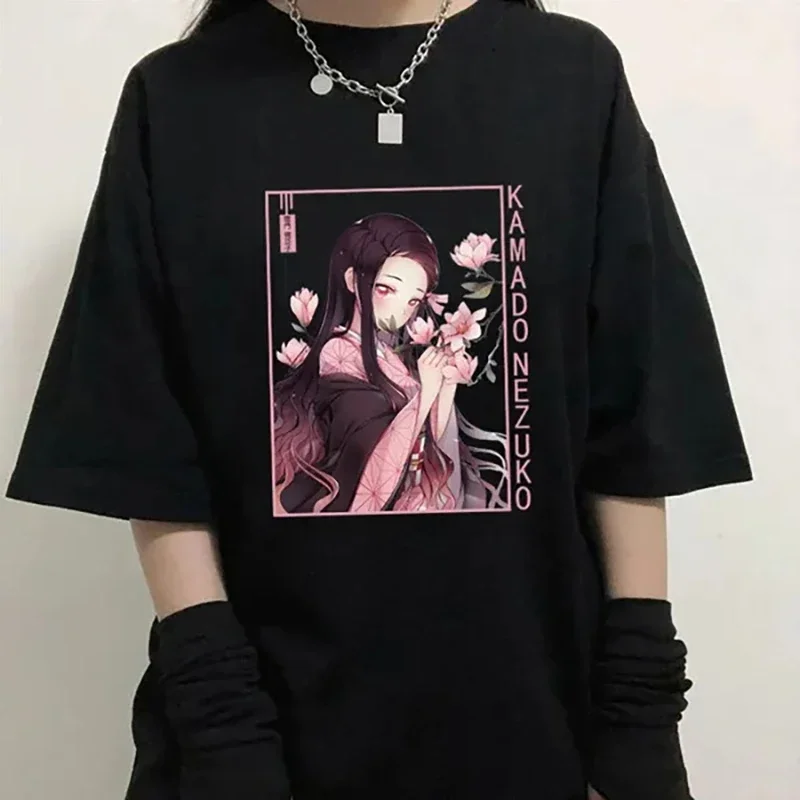 НОВАЯ мужская футболка с коротким рукавом и принтом Harajuku Anime Kamado Nezuko, блузка в летнем уличном стиле с круглым вырезом, милая футболка для девочек
НОВАЯ мужская футболка с коротким рукавом и принтом Harajuku Anime Kamado Nezuko, блузка в летнем уличном стиле с круглым вырезом, милая футболка для девочек