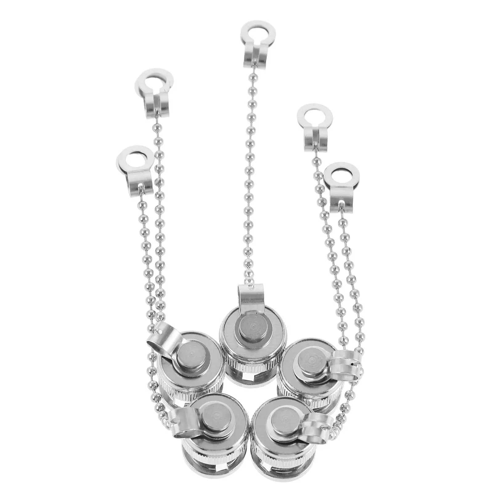 5pcs BNC Dust Cap Waterproof Protective Chain Nickel plated Copper Cover for Female Jack Connectors Coaxial Accessories
5pcs BNC Dust Cap Waterproof Protective Chain Nickel plated Copper Cover for Female Jack Connectors Coaxial Accessories