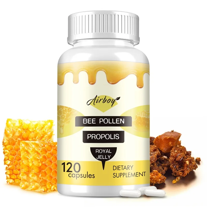 Bee Pollen - Contains Propolis, Royal Jelly To Support Overall Health, Boost Immunity, Antioxidants, Increase Energy & Vitality
Bee Pollen - Contains Propolis, Royal Jelly To Support Overall Health, Boost Immunity, Antioxidants, Increase Energy & Vitality