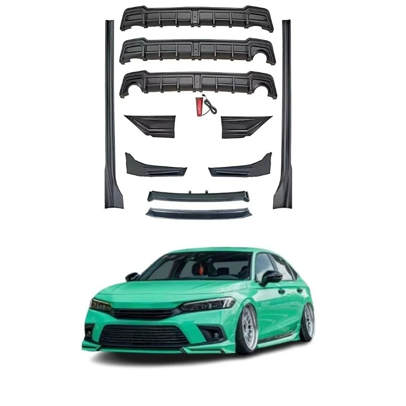 Car Accessories Runde For 11th Civic Upgraded And Modified YOFER Body Kit Car Bumper Front Lip Rear Lip Side Skirt Spoiler
Car Accessories Runde For 11th Civic Upgraded And Modified YOFER Body Kit Car Bumper Front Lip Rear Lip Side Skirt Spoiler