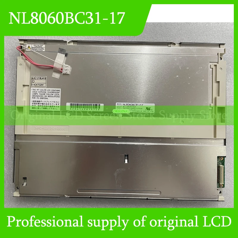 NL8060BC31-17 12.1 Inch Original LCD Display Screen Panel for NEC Brand New and Fast Shipping 100% Tested
NL8060BC31-17 12.1 Inch Original LCD Display Screen Panel for NEC Brand New and Fast Shipping 100% Tested