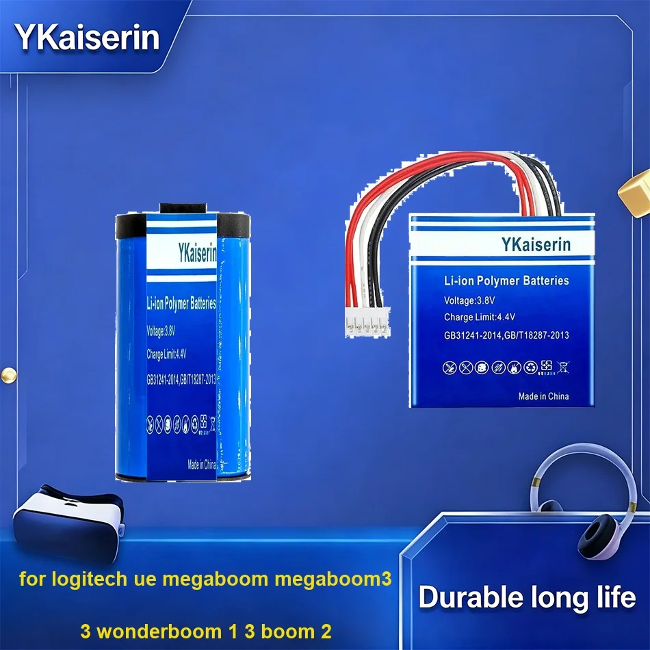 533-000116 / 533-000138 533-000146 ( 2ICR19 / 66 ) For Logitech UE Megaboom MEGABOOM3 3 Wonderboom 1 3 Boom 2 Battery
533-000116 / 533-000138 533-000146 ( 2ICR19 / 66 ) For Logitech UE Megaboom MEGABOOM3 3 Wonderboom 1 3 Boom 2 Battery