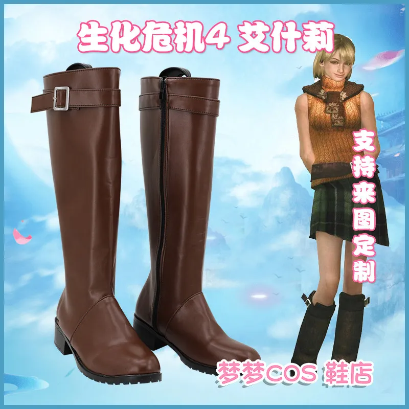 Movie Secret Service Evil Ashley Graham Cosplay Shoes Boots Halloween Christmas Women Men Cosplay Boots
Movie Secret Service Evil Ashley Graham Cosplay Shoes Boots Halloween Christmas Women Men Cosplay Boots
