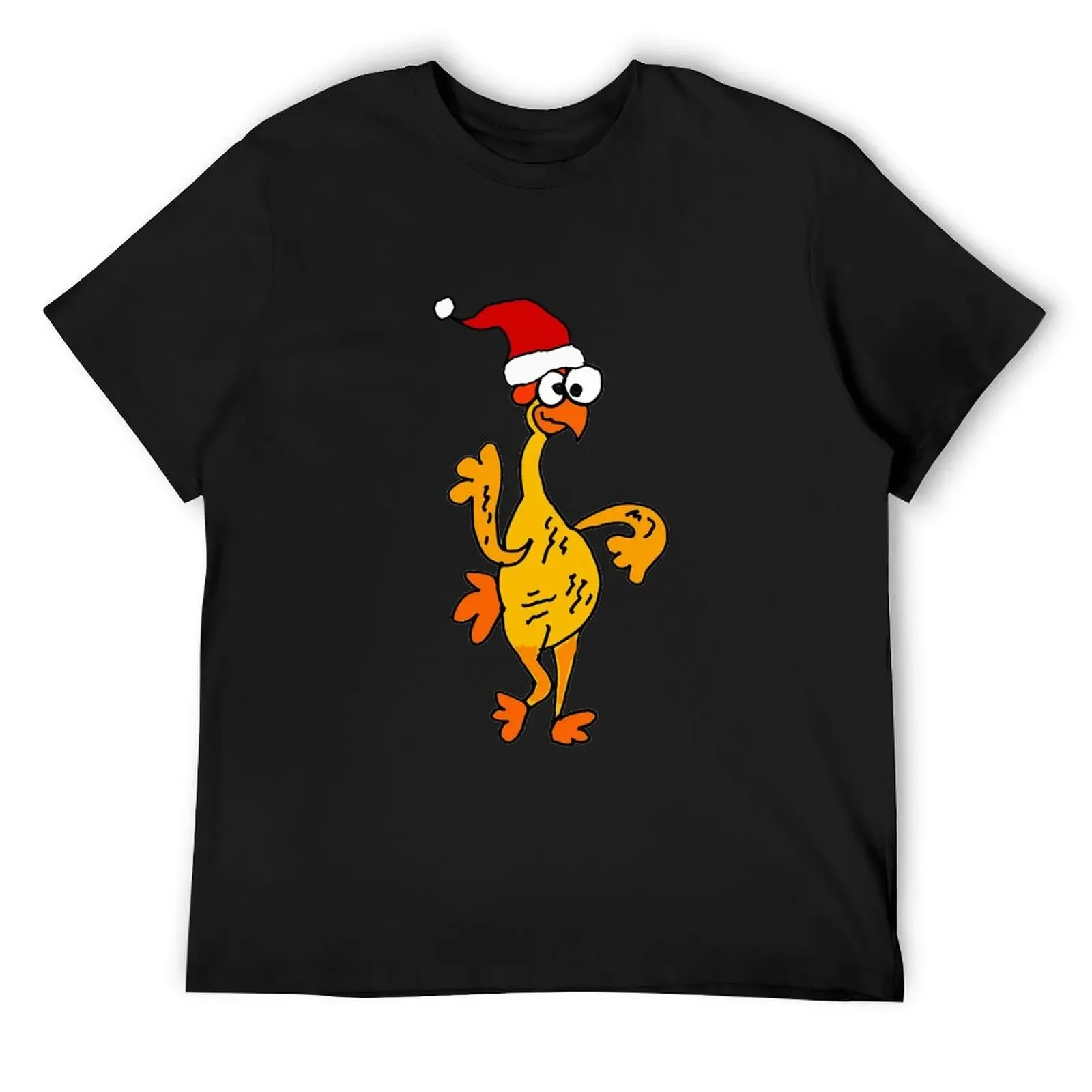 Cute Rubber Chicken in Santa hat Christmas Cartoon T-Shirt quick-drying valentines clothes mens workout shirts
Cute Rubber Chicken in Santa hat Christmas Cartoon T-Shirt quick-drying valentines clothes mens workout shirts