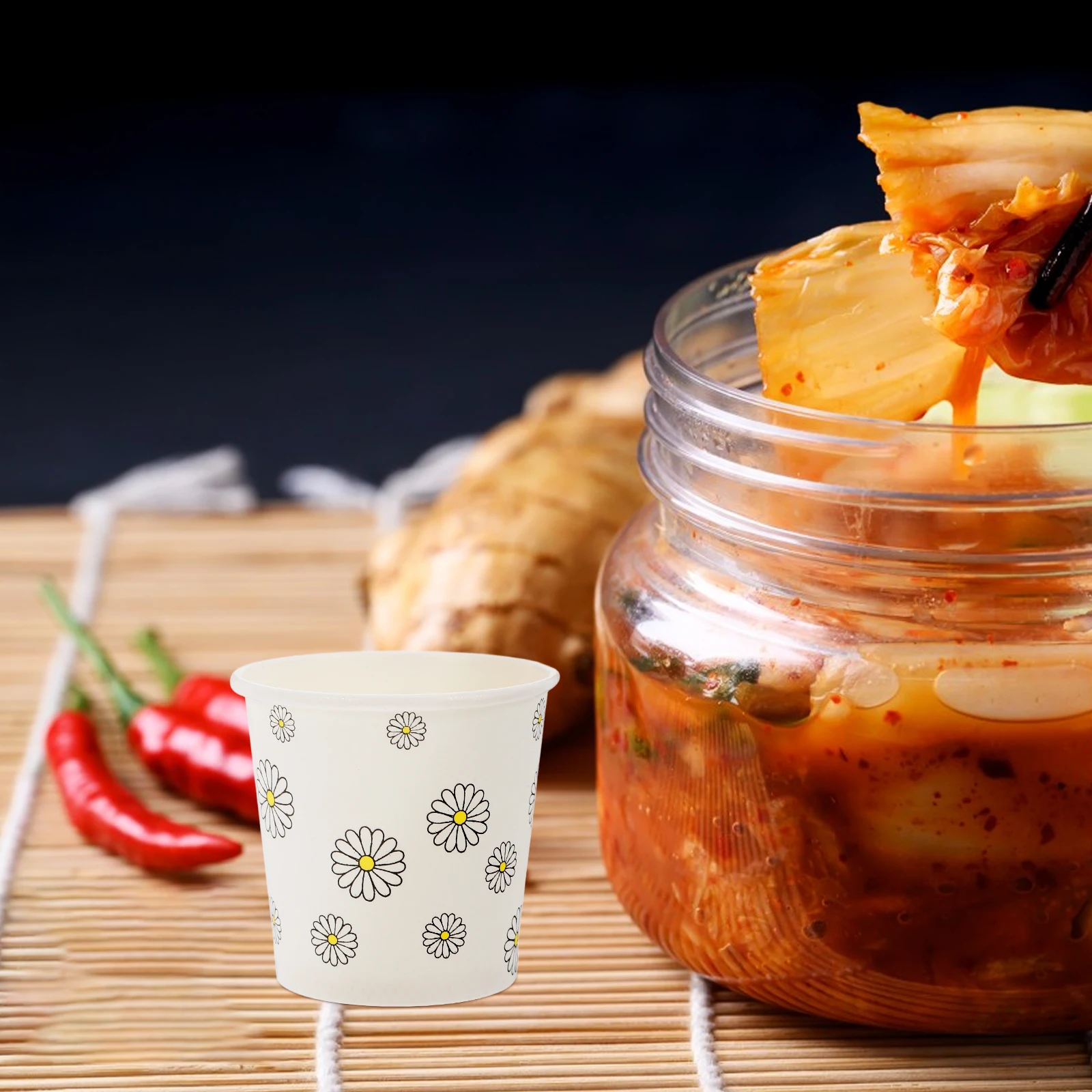 100pcs Tasting Cups Disposable Mini Paper Sauce Cups Dipping Cream Snack Small Portion Single Use Bulk Friendly Party
100pcs Tasting Cups Disposable Mini Paper Sauce Cups Dipping Cream Snack Small Portion Single Use Bulk Friendly Party