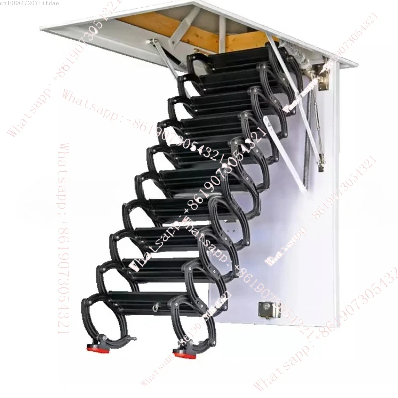 High quality electric power automatic folding staircase saves space, staircase telescopic ladder
High quality electric power automatic folding staircase saves space, staircase telescopic ladder